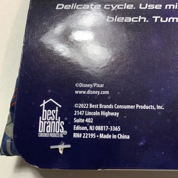 Disney Pixar LIGHTYEAR Reusable Grocery Bag 23" x 16.5" Pocket Easy Fold Up (B) - Picture 6 of 6